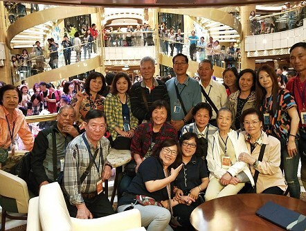 莒光節慶參訪活動　24名鄉親搭乘「盛世公主號」快樂啟航  照片