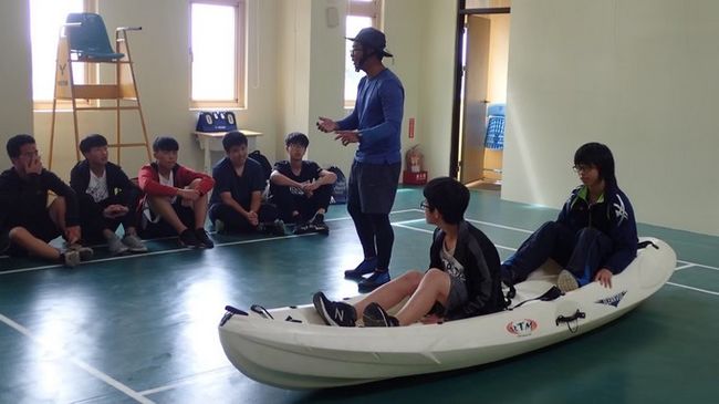 2019年中正國中、敬恆國中學生獨木舟體驗課程  照片