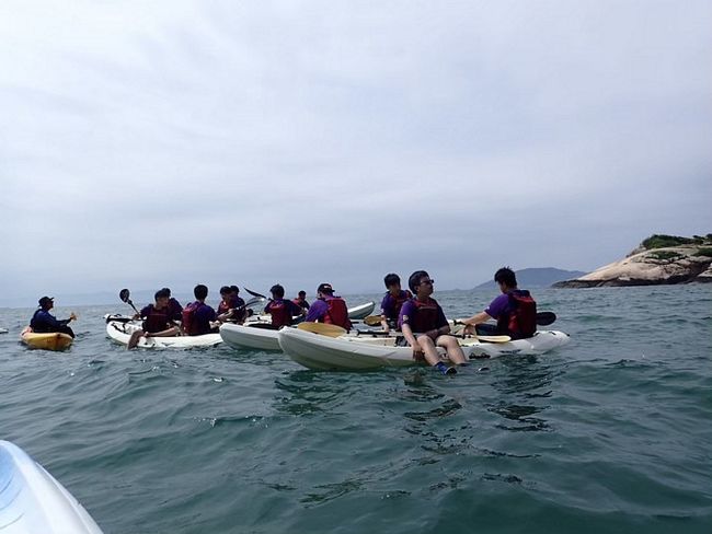 2019年介壽國中學生獨木舟體驗課程   照片