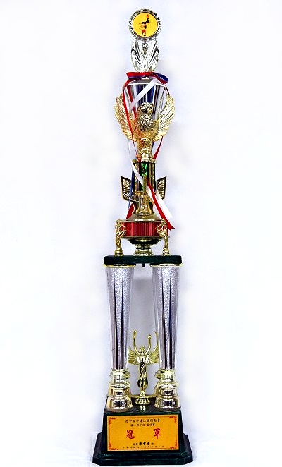 民國95年本校榮獲各項競賽獎盃獎狀  照片