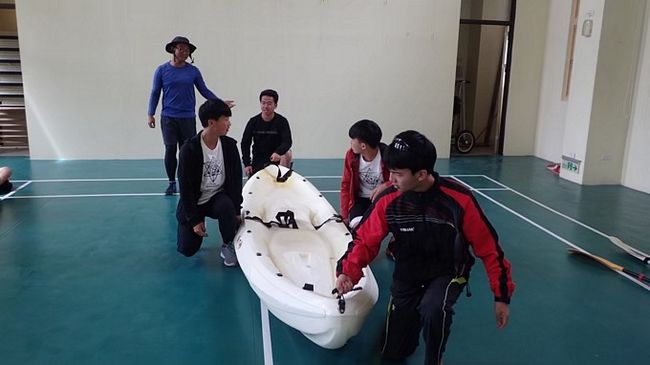 2019年中正國中、敬恆國中學生獨木舟體驗課程  照片