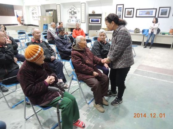 2014.12.01 本家長者參加103年度高齡友善城市計畫老人防跌課程  照片