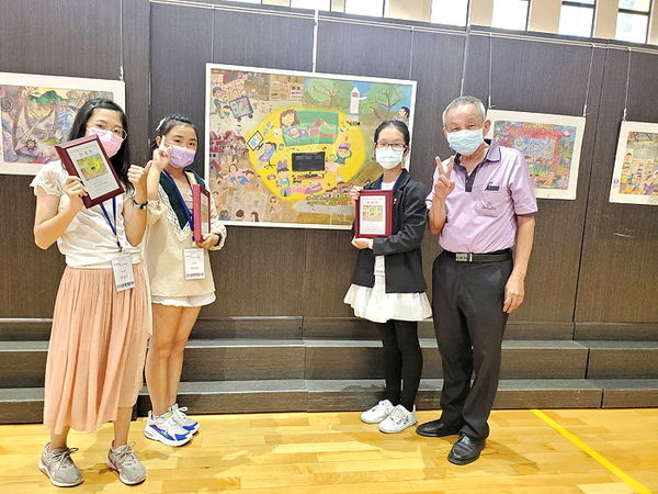 本校學生集體創作首度榮獲第52屆世界兒童畫展台灣決賽特優獎  照片